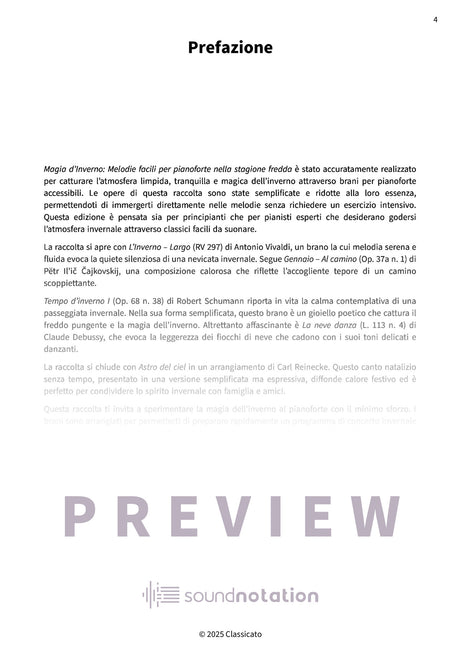 Magia d’Inverno - Preview Page 1