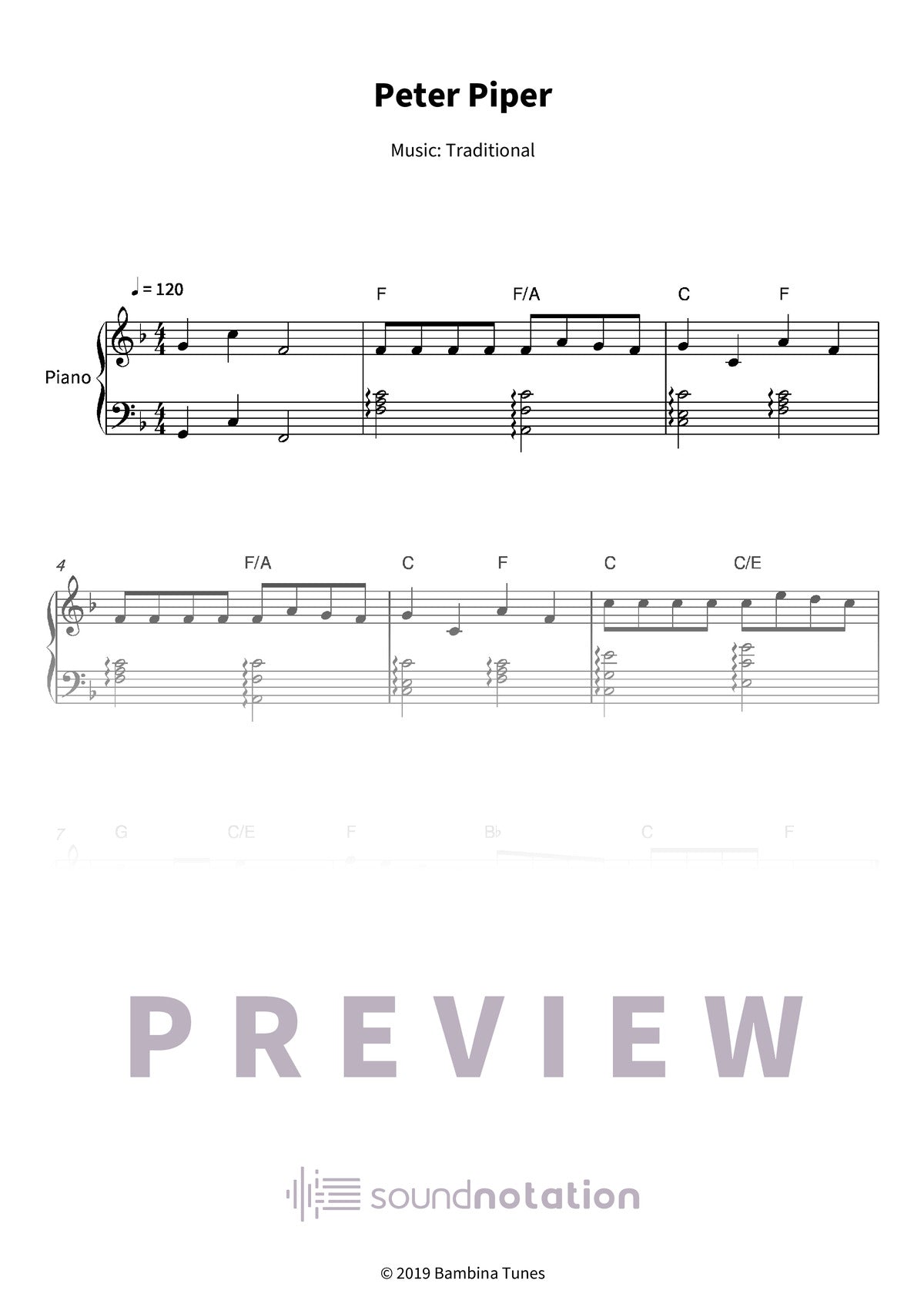 Peter Piper - Preview Page 1