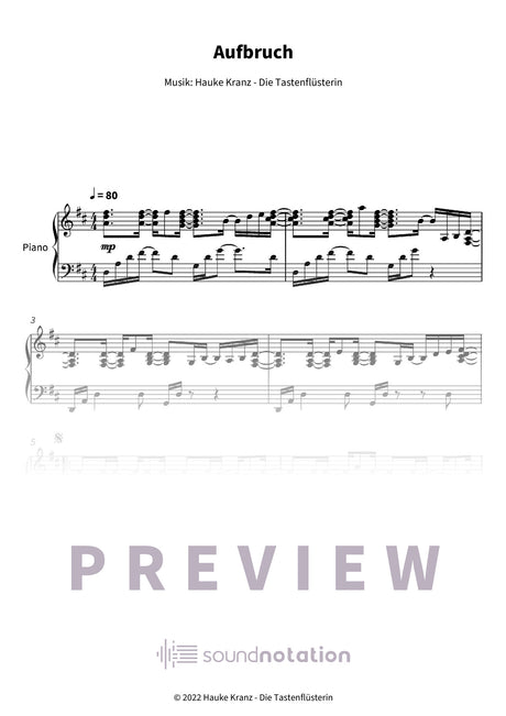 Aufbruch - Preview Page 1