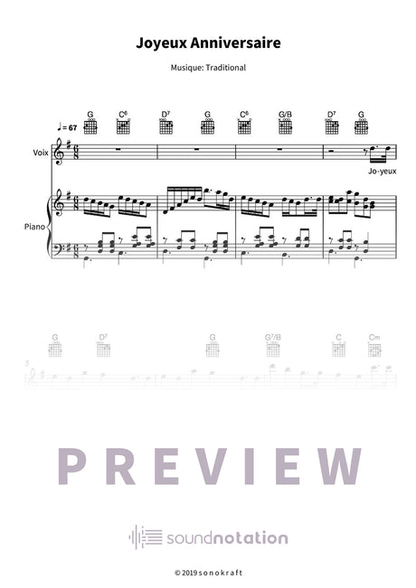 Joyeux Anniversaire - Preview Page 1