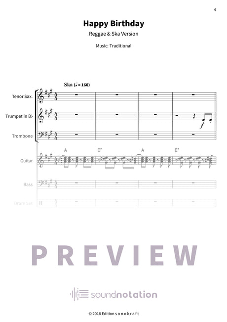Happy Birthday - Preview Page 1