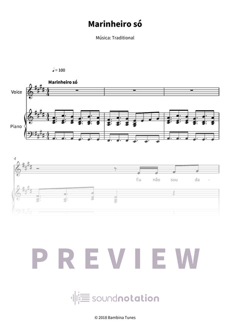 Marinheiro só - Preview Page 1