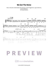 We Got The Noise - Preview Page 1