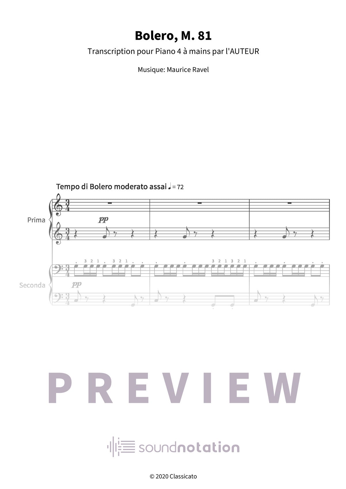 Bolero - Preview Page 1