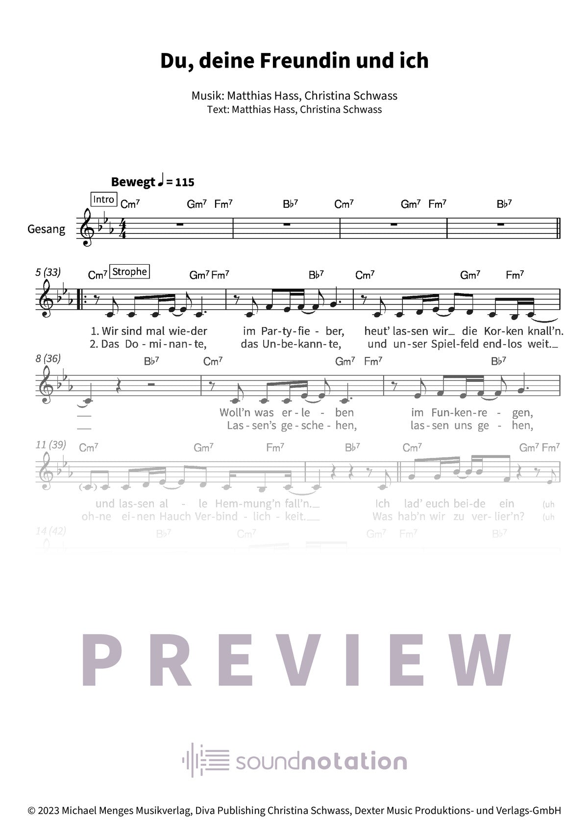 Du, deine Freundin und ich - Preview Page 1