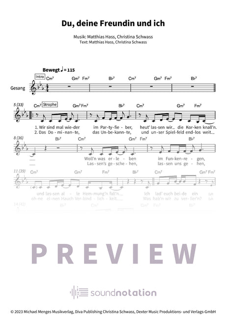 Du, deine Freundin und ich - Preview Page 1