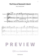 The Prince of Denmark's March - Preview Page 1