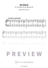 Ein Choral - Preview Page 1