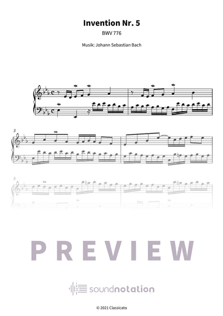 Invention Nr. 5 - Preview Page 1