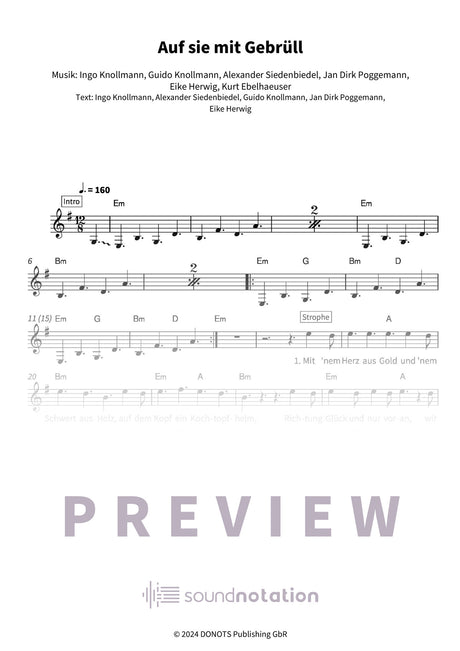 Auf sie mit Gebrüll - Preview Page 1