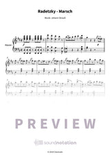 Radetzky - Marsch - Preview Page 1