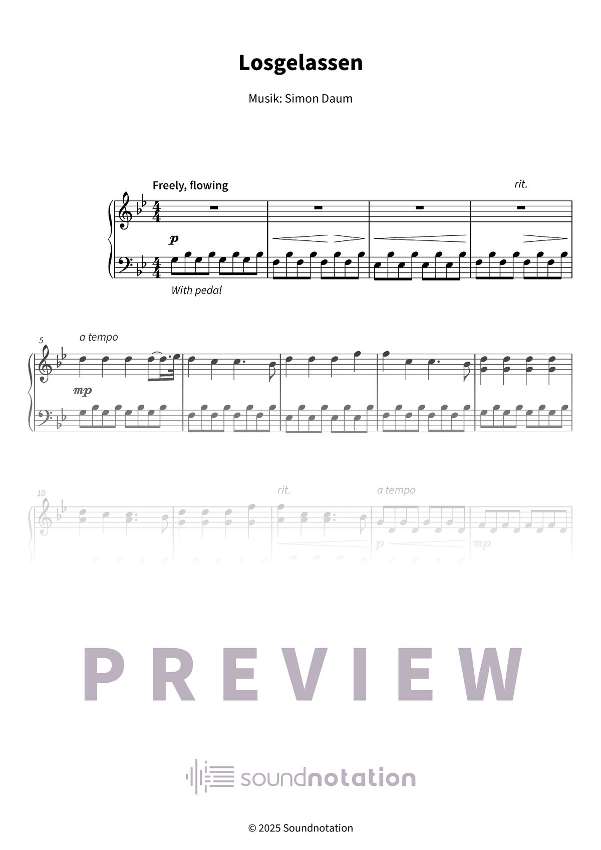 Losgelassen - Preview Page 1