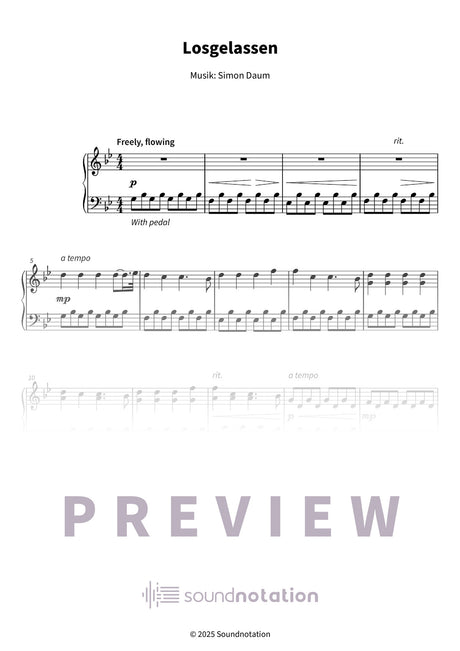 Losgelassen - Preview Page 1