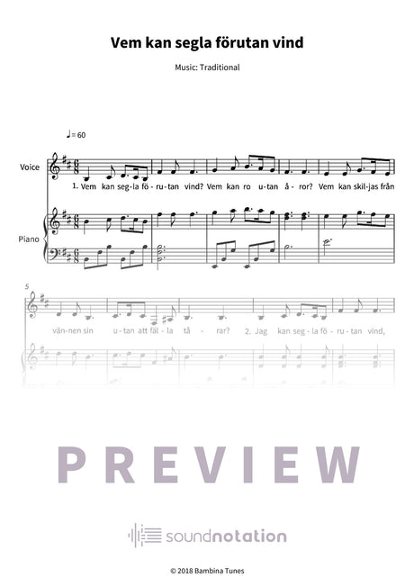 Vem Kan Segla Förutan Vind - Preview Page 1
