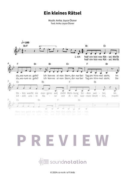 Ein kleines Rätsel - Preview Page 1