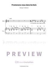Promenons-nous dans les bois - Preview Page 1