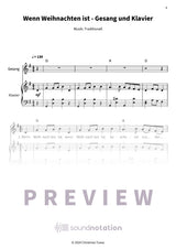 Wenn Weihnachten ist - Preview Page 1