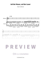 Auf der Mauer, auf der Lauer - Preview Page 1