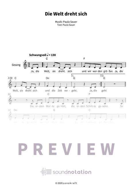 Die Welt dreht sich - Preview Page 1