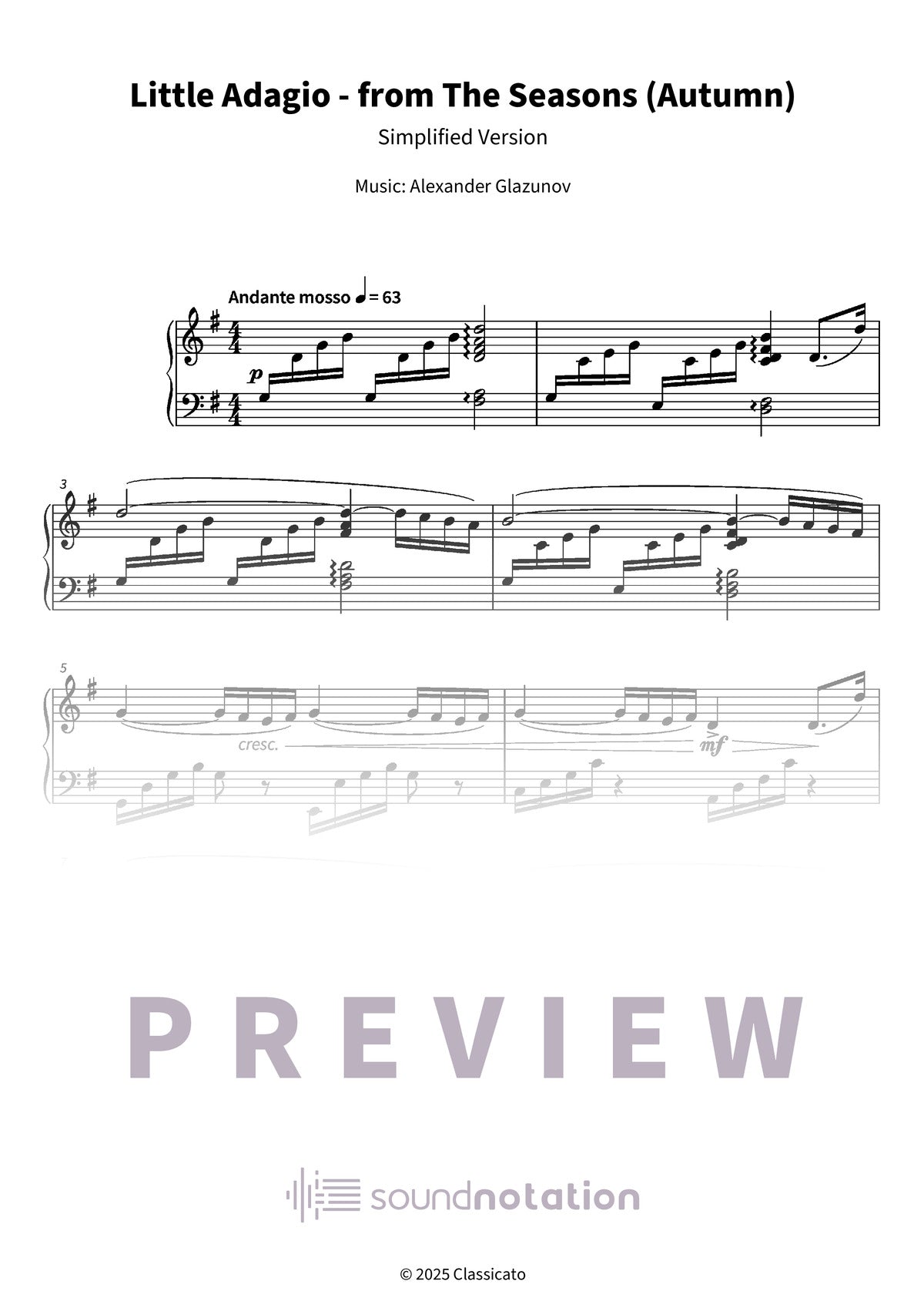 Little Adagio - Preview Page 1
