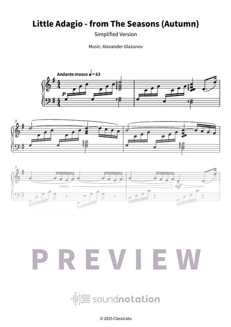 Little Adagio - Preview Page 1