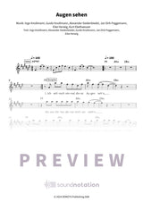 Augen sehen - Preview Page 1