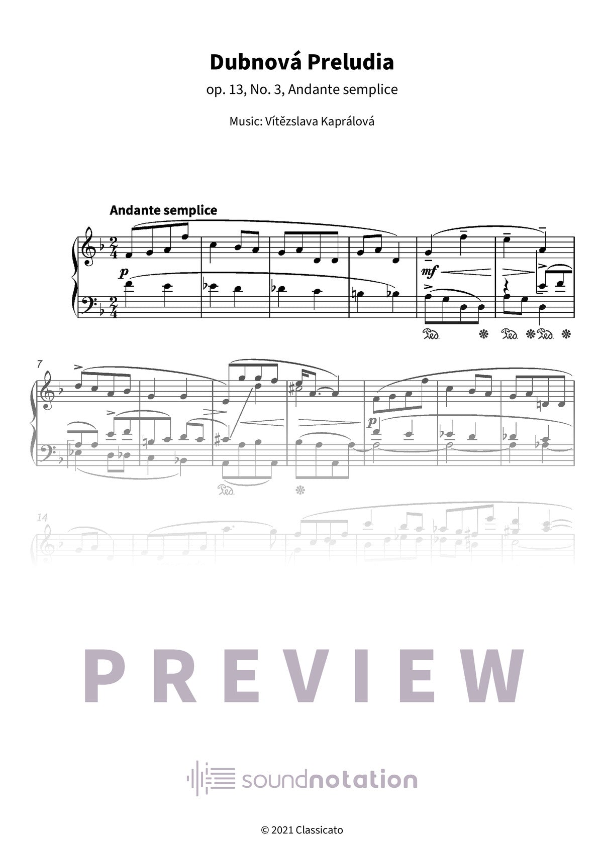 Dubnová Preludia - Preview Page 1