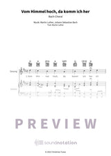 Vom Himmel hoch, da komm ich her - Preview Page 1