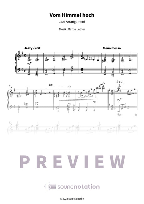 Vom Himmel hoch - Preview Page 1
