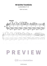 40 leichte Tonstücke - Preview Page 1