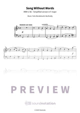Song Without Words - Preview Page 1