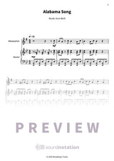 Alabama Song - Preview Page 1