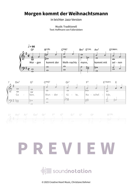 Morgen kommt der Weihnachtsmann - Preview Page 1