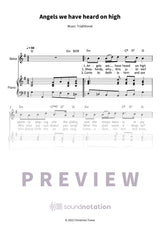 Angels we have heard on high - Preview Page 1
