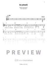 Es schneit - Preview Page 1
