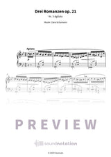 Drei Romanzen op. 21 - Preview Page 1