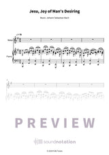 Jesu, Joy of Man's Desiring - Preview Page 1