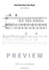 Row Row Row Your Boat - Preview Page 1