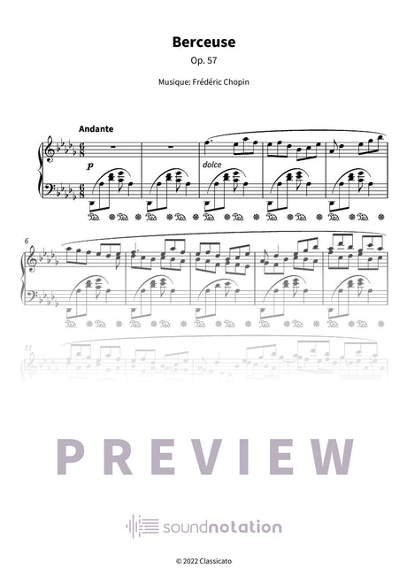 Berceuse - Preview Page 1