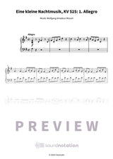 Eine kleine Nachtmusik - Preview Page 1