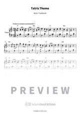 Tetris Theme - Preview Page 1