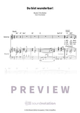 Du bist wunderbar! - Preview Page 1