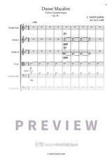 Danse macabre, op. 40 - Preview Page 1