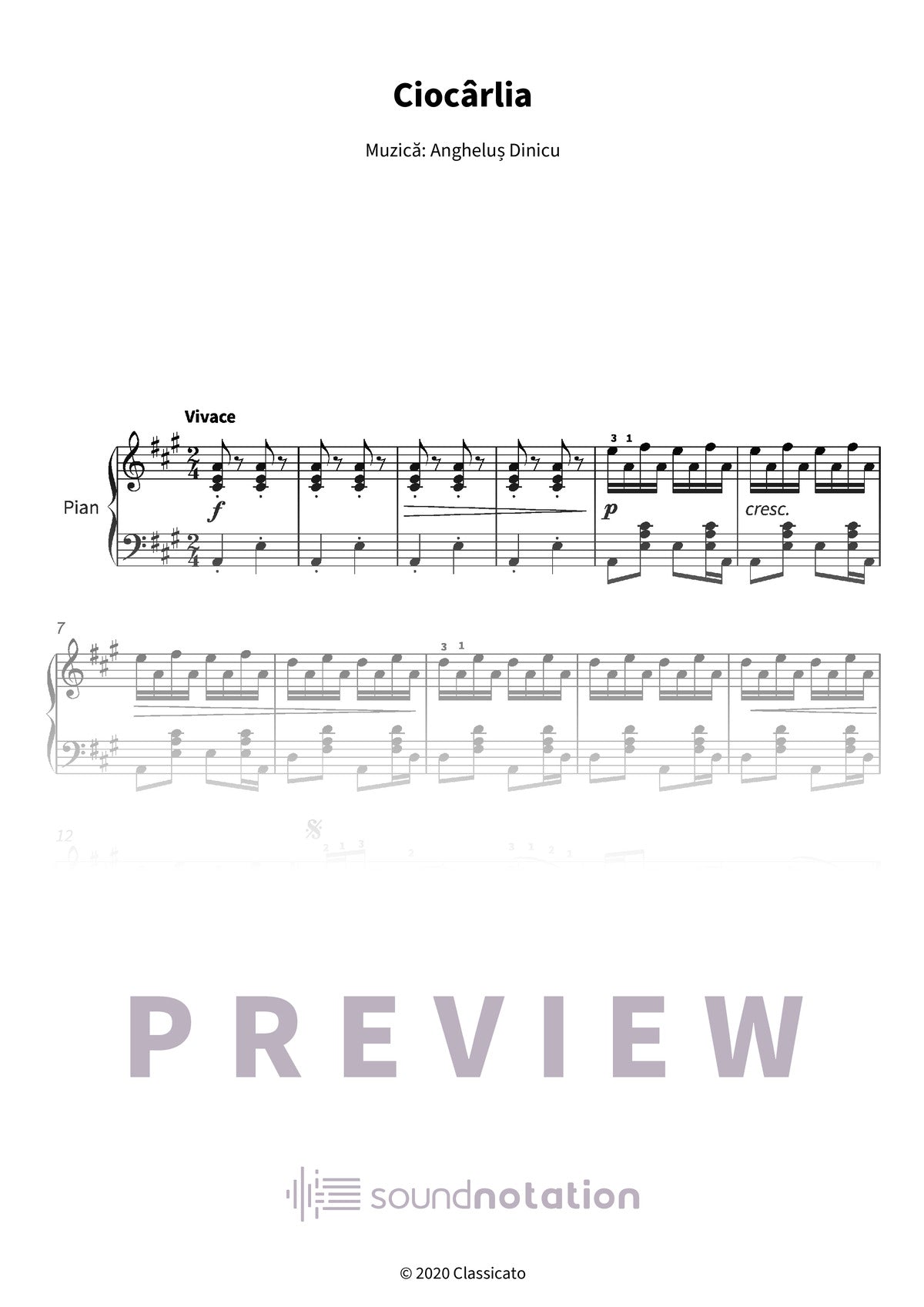 Ciocârlia - Preview Page 1