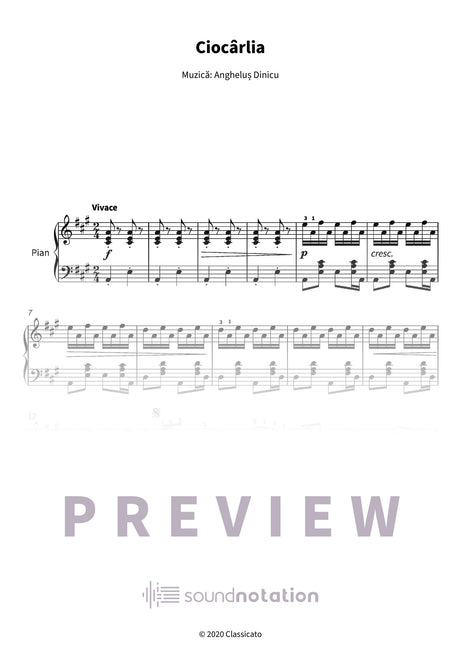 Ciocârlia - Preview Page 1