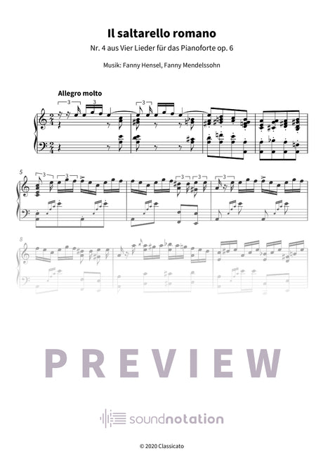 Il saltarello romano - Preview Page 1