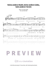 Keine andere Stadt, keine andere Liebe, kein anderer Verein - Preview Page 1