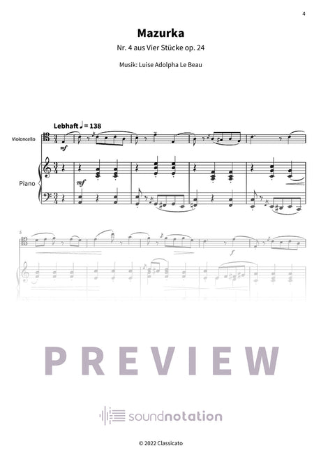 Mazurka - Preview Page 1