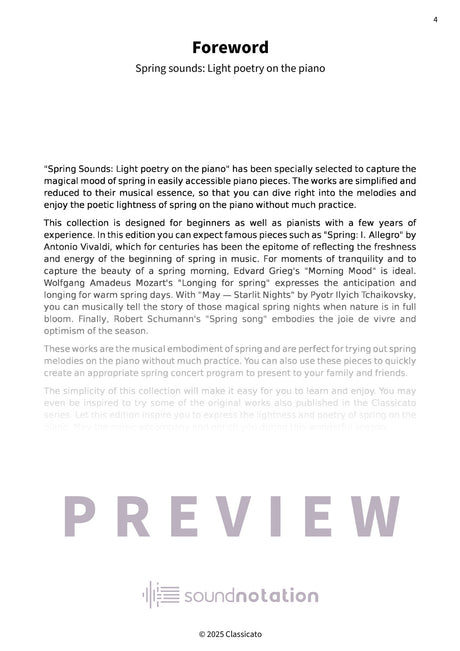 Spring sounds - Preview Page 1