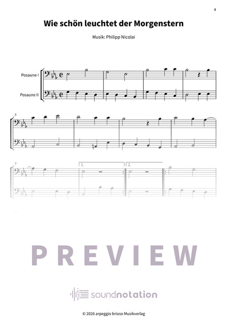 Wie schön leuchtet der Morgenstern - Preview Page 1